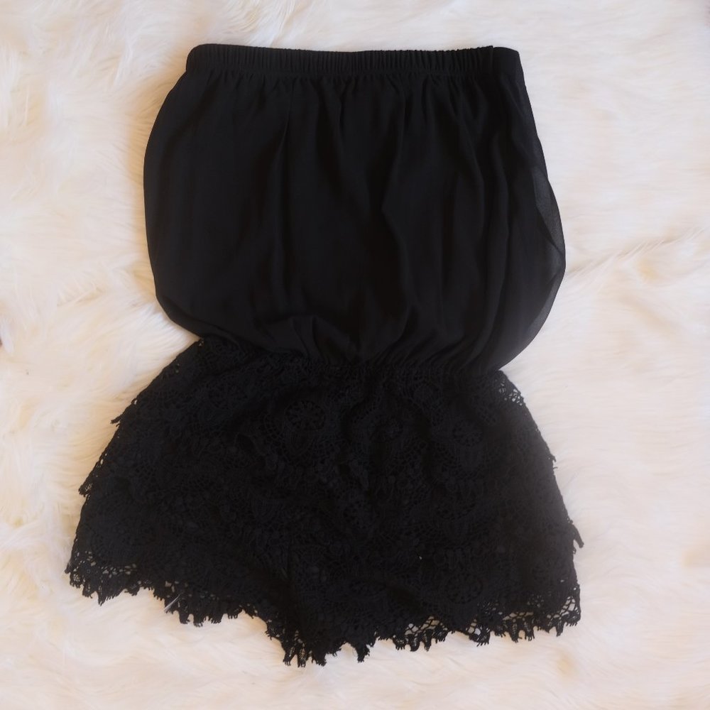 Tube / Lace Summer Romper